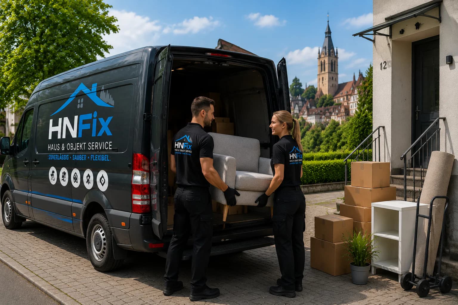 Gepflegte Immobilie im Einsatzgebiet von HNFix